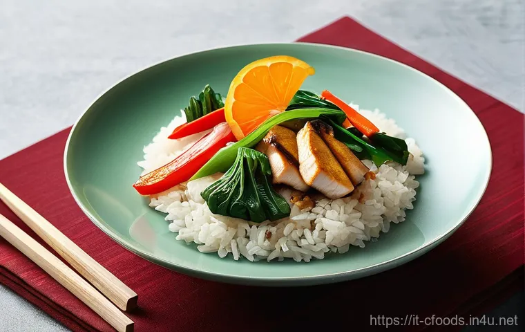 중식조리 자격증 필기 핵심 요약 - **Prompt:** A close-up, beautifully composed still life photograph of a perfectly balanced Chinese d...